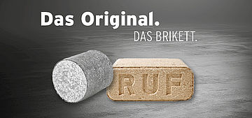 RUF Holz- und Metall-Brikett - das Original.
